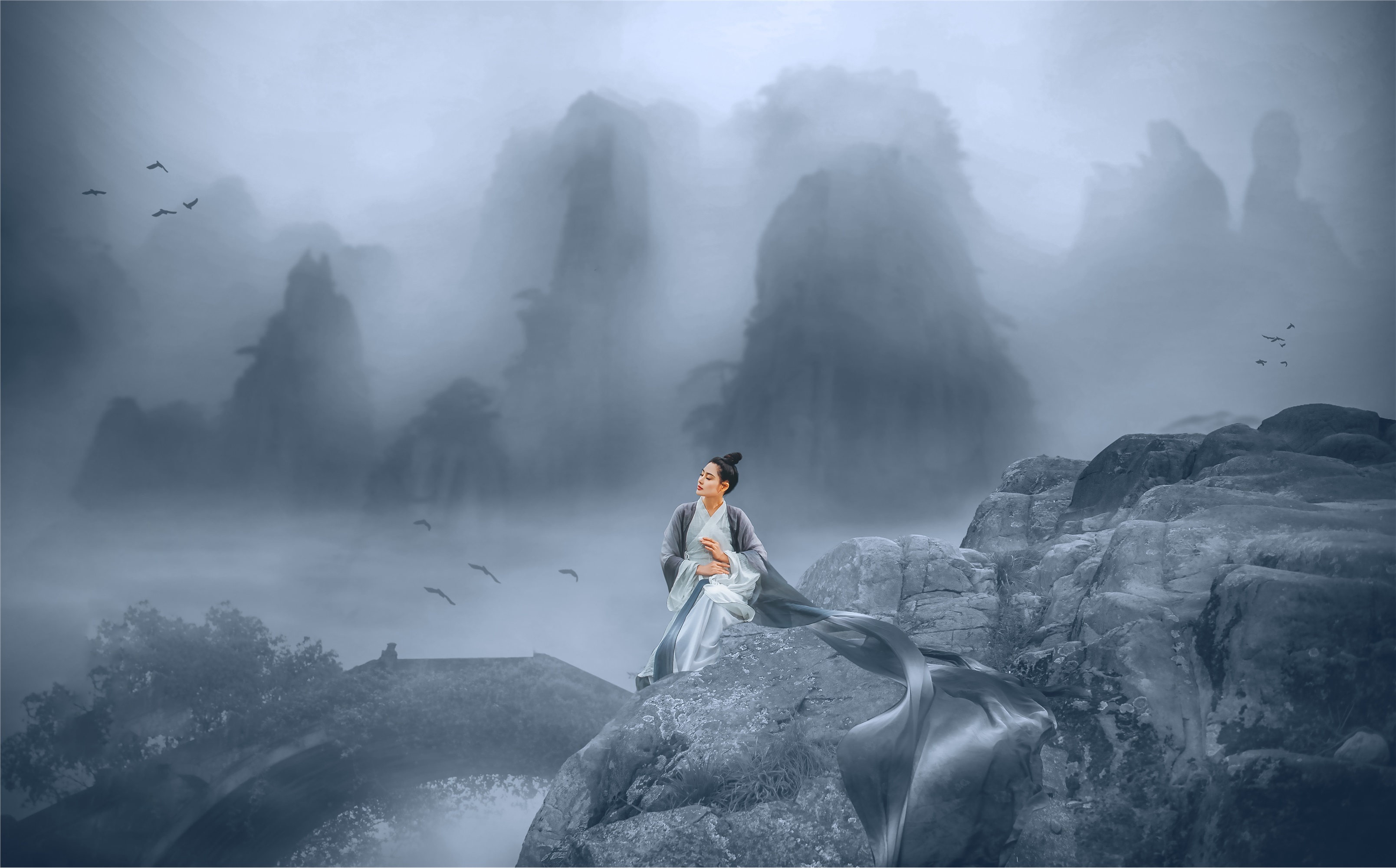 YITUYU艺图语 2021.08.06 水清酿酒，墨浅弄云 敏敏